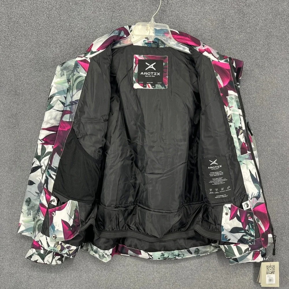 Arctix Blizzard Ski Jacket Womens Small Floral‎ Print